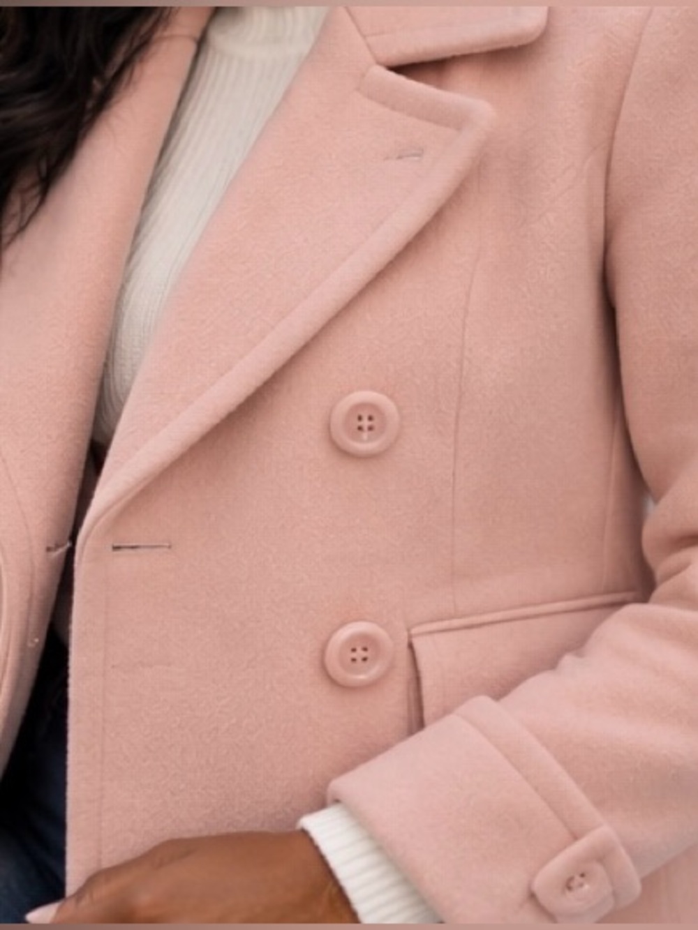🌟VERY RARE FIND🌟Victoria’s Secret wool coat💓 - Picture 3 of 6